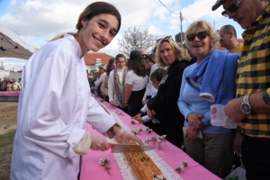 Un roulé aux amandes de 40 mètres en Algarve